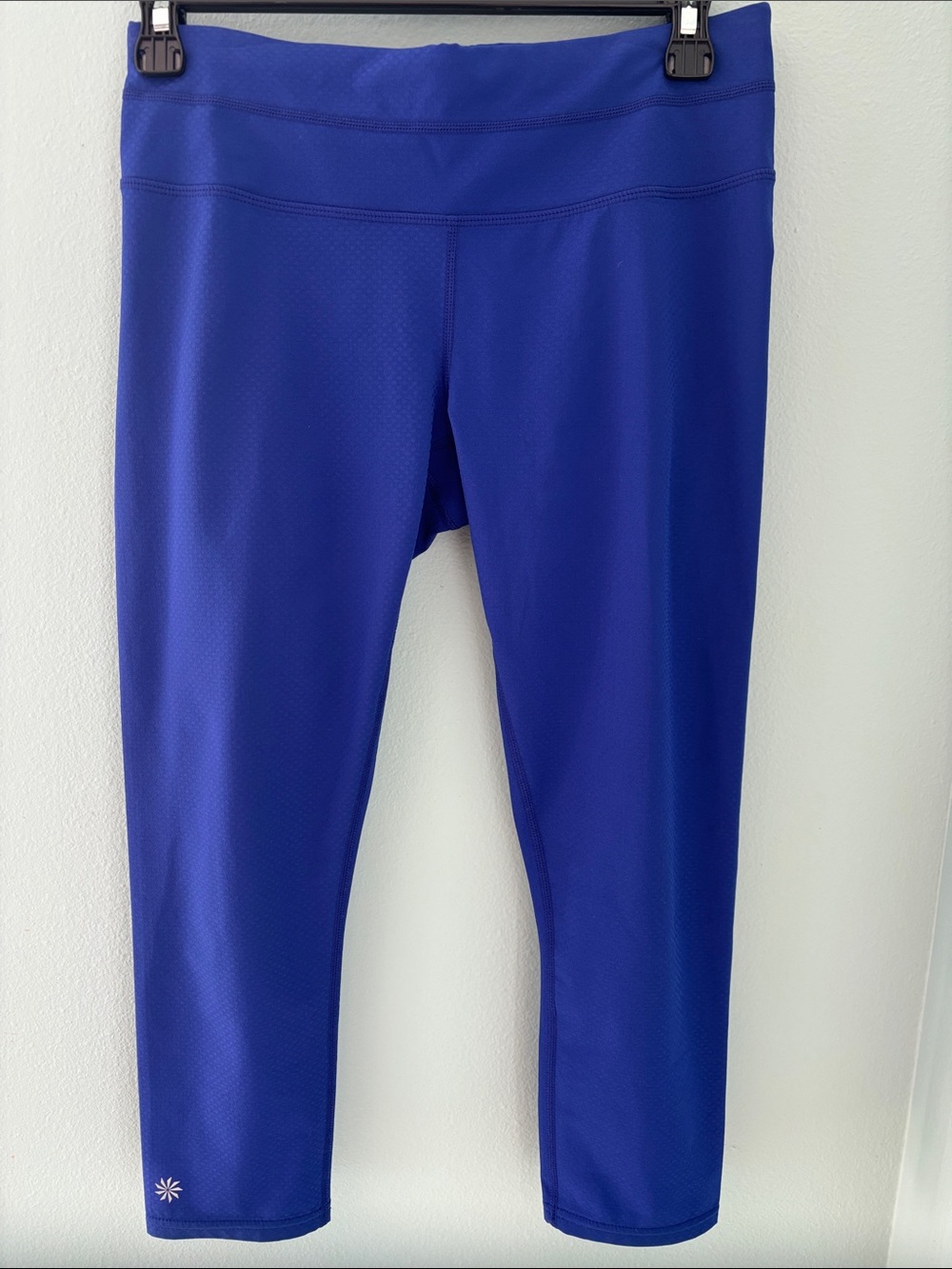 Athleta Royal Blue Athletic Capri Leggings Small
